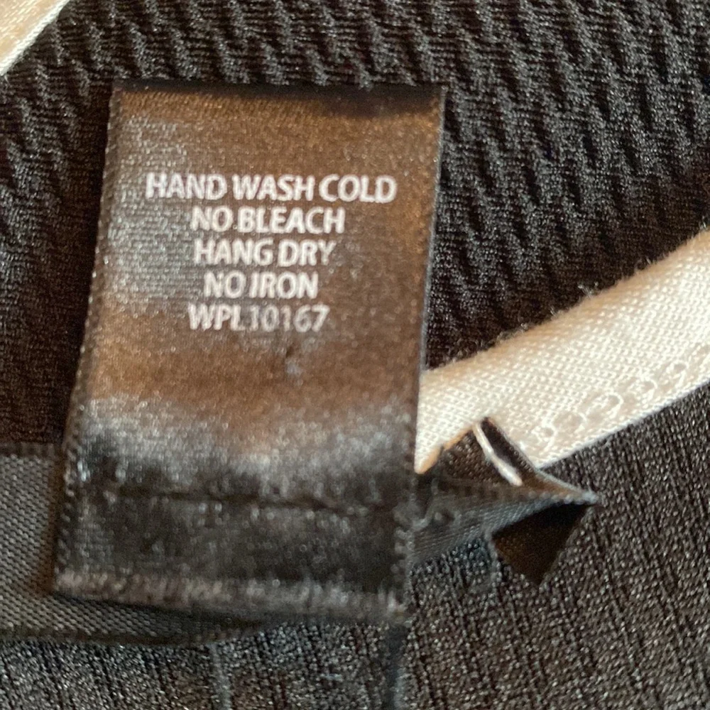 Aqua Mini Fit & Flare Scoop Neck Black & White Cocktail & Party Dress M Holiday - Picture 7 of 7